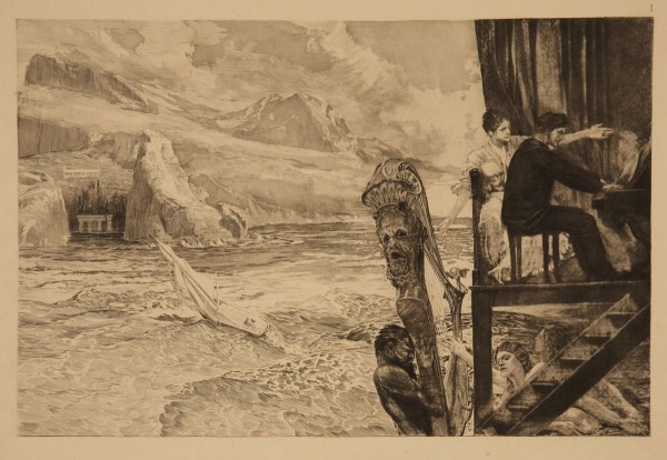 Brahms Fantasies by Max Klinger